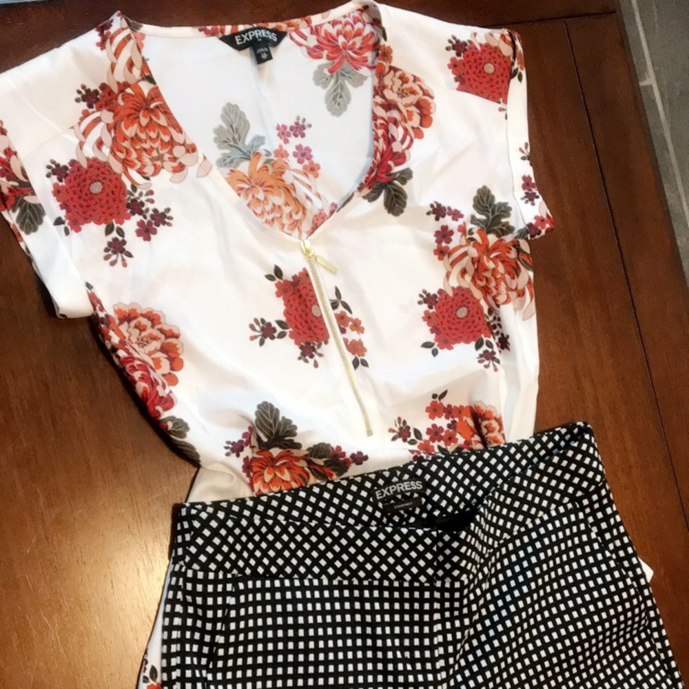 ❤️ NEW EXPRESS SHIRT (XS) & PANTS (2R)❤️